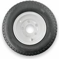 Rubbermaster - Steel Master Rubbermaster 16x7.50-8 4 Ply LawnGuard Tire and 5 on 4.5 Stamped Wheel Assembly 598979